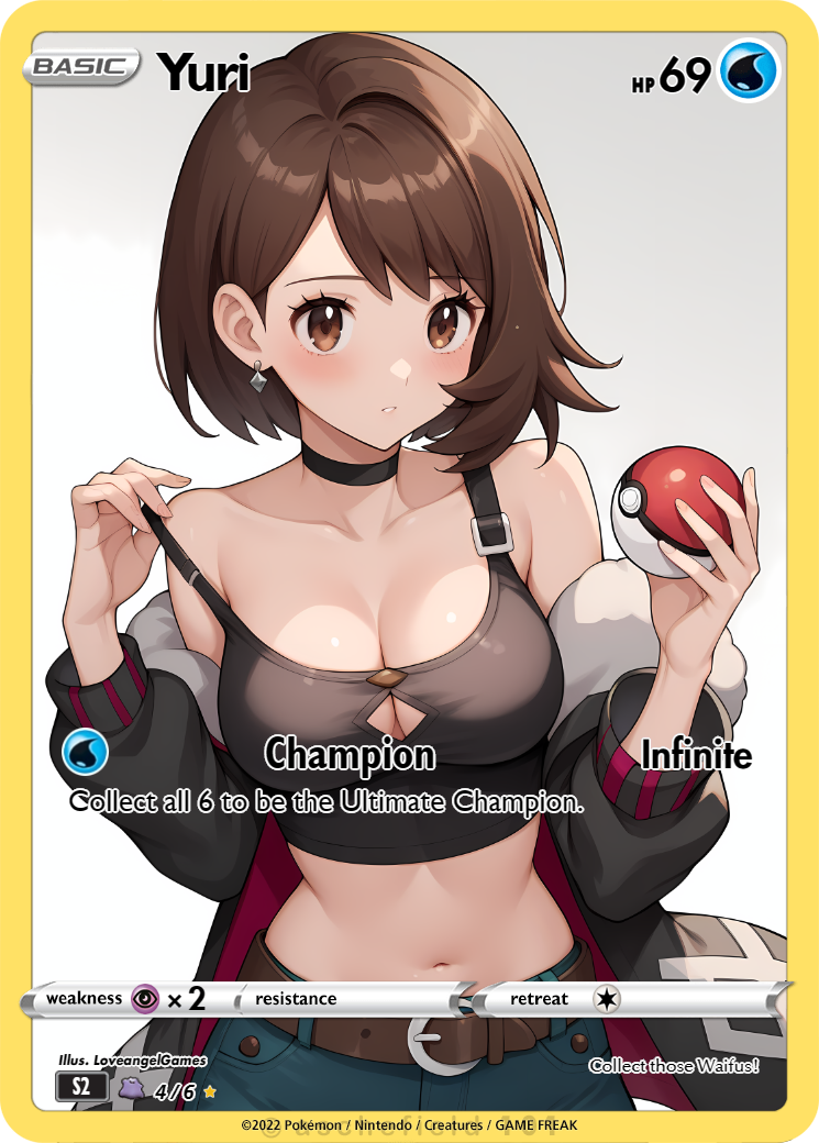 Waifu Set - Character Set- Pokemon Girls