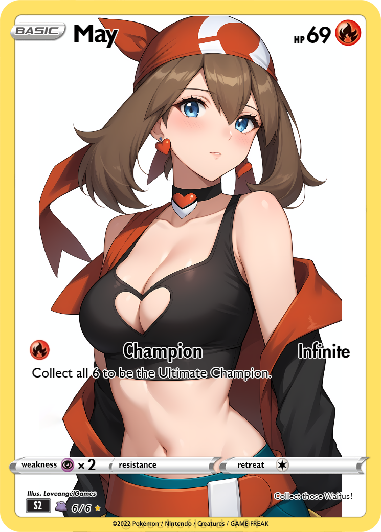 Waifu Set - Character Set- Pokemon Girls