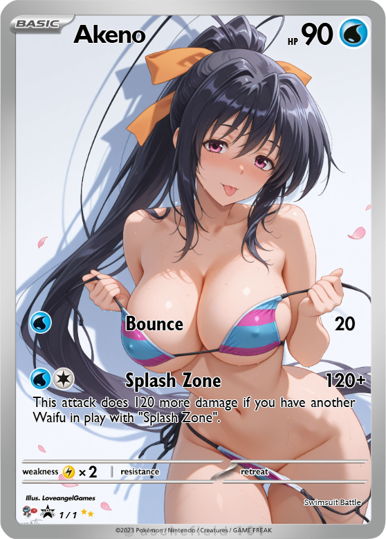 SwimSuit Battle- DXD- Season 2 Character Set