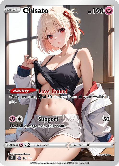 Waifu Set -Character Promos- Character Rares Part 2