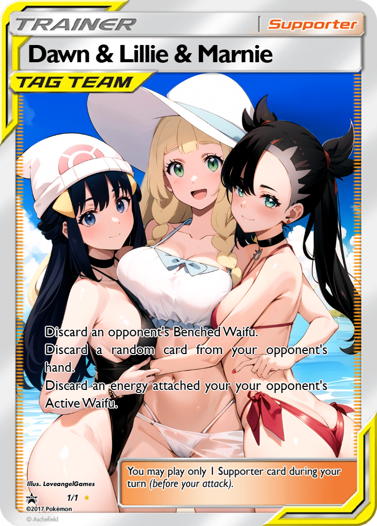 Tag-Team Cards - Waifu