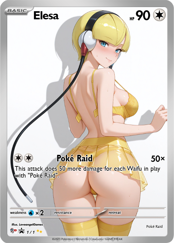 Poke Raid- Character Set