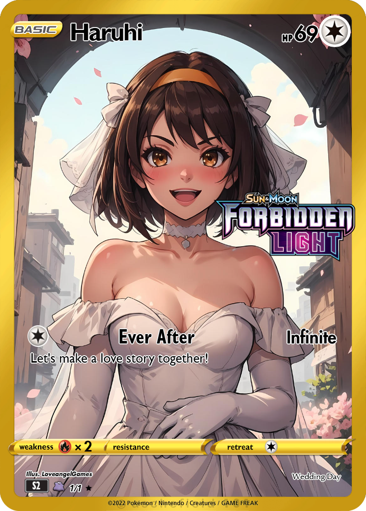 Waifu Set -Wedding Day - Forbidden Light