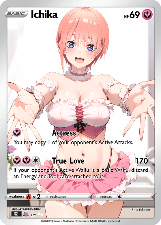 Waifu Set -Character Promos- Character Rares Part 2