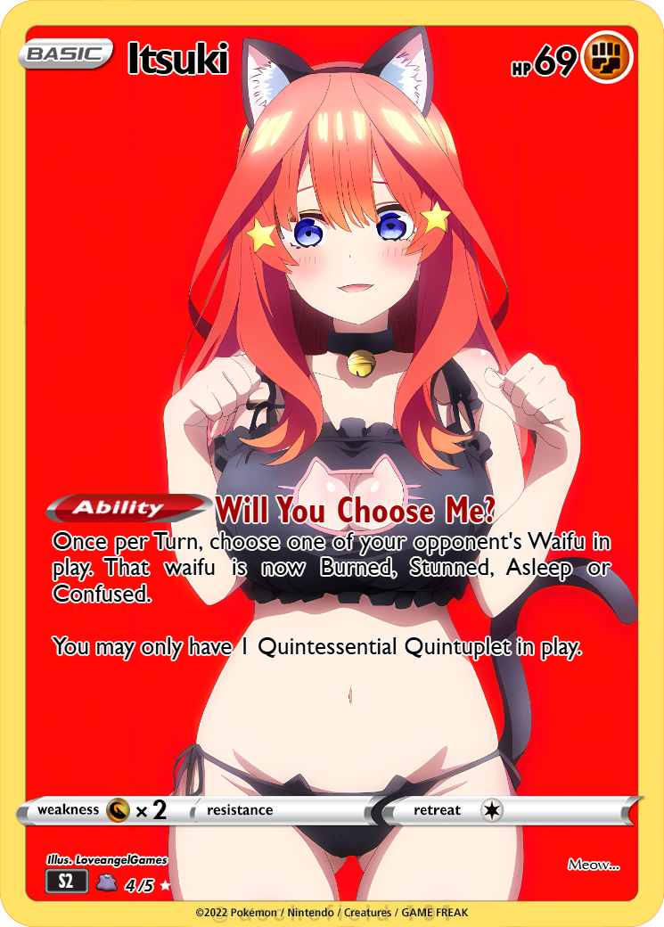 Waifu Set -Quintessential Quintuplets