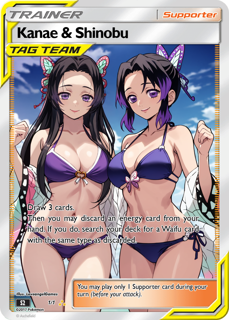 Tag-Team Cards - Waifu