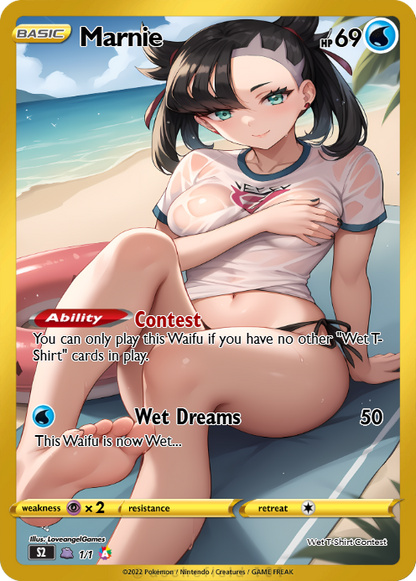 JBX-Waifu Season 2- Wet Tshirt