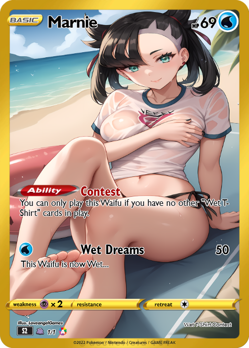 JBX-Waifu Season 2- Wet Tshirt