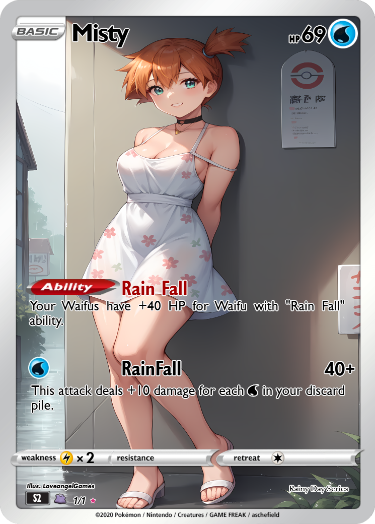 Waifu Set - Rainy Days