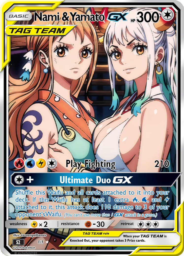 Tag-Team Cards - Waifu