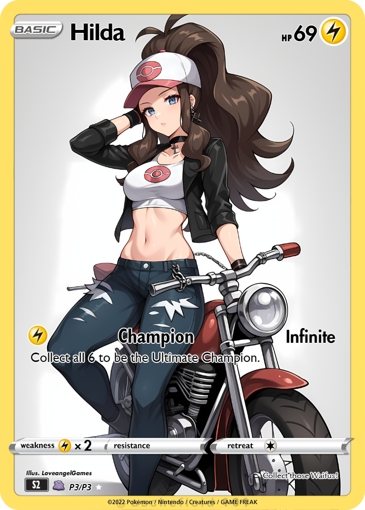 Waifu Set - Character Set- Pokemon Girls