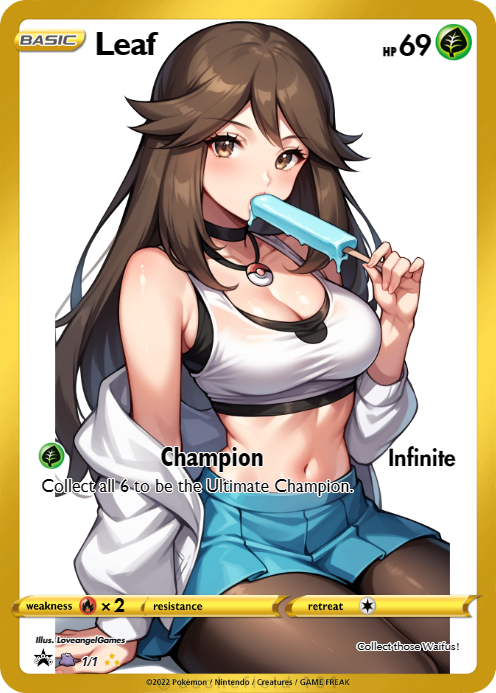 Waifu Set - Character Set- Pokemon Girls