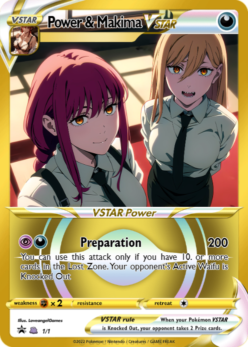 Tag-Team Cards - Waifu