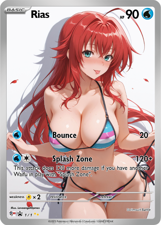 SwimSuit Battle- DXD- Season 2 Character Set