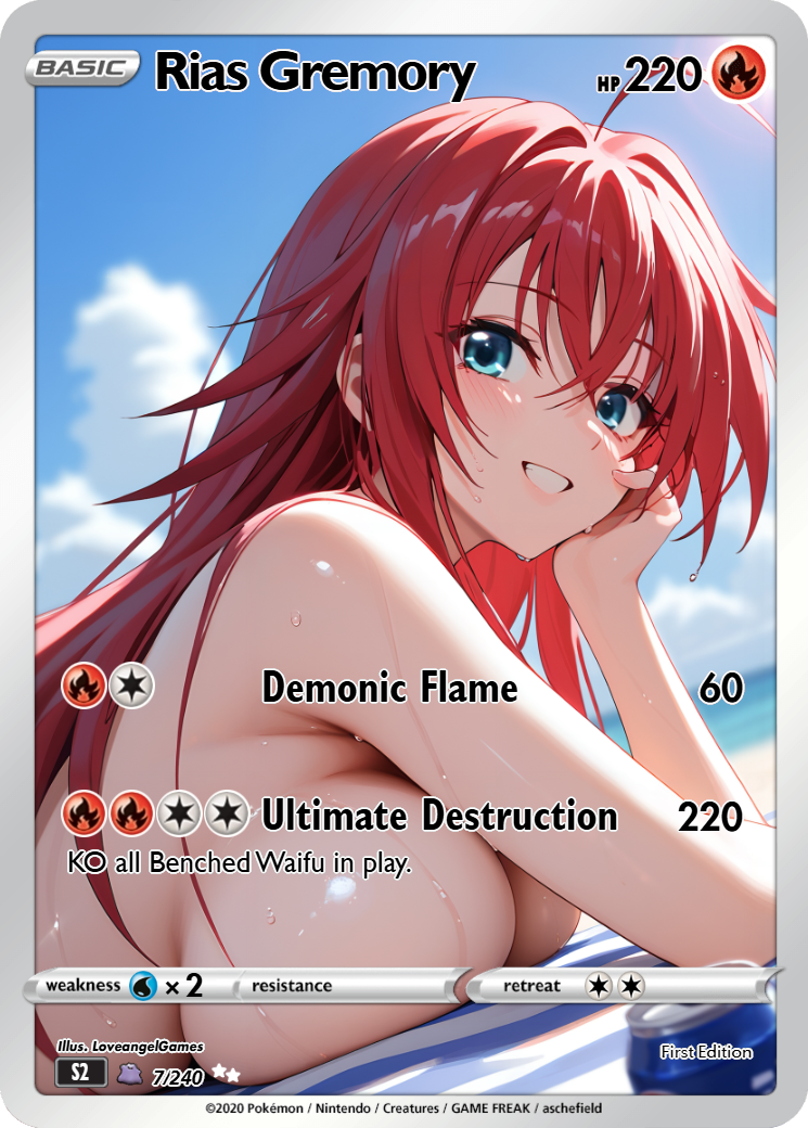 Waifu Set -Character Promos- Character Rares