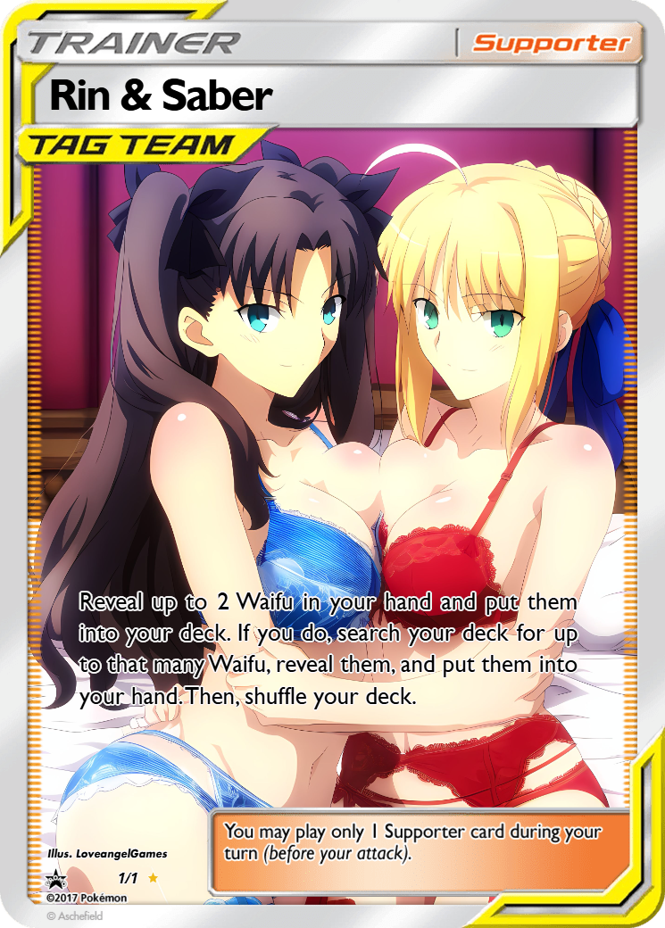 Tag-Team Cards - Waifu