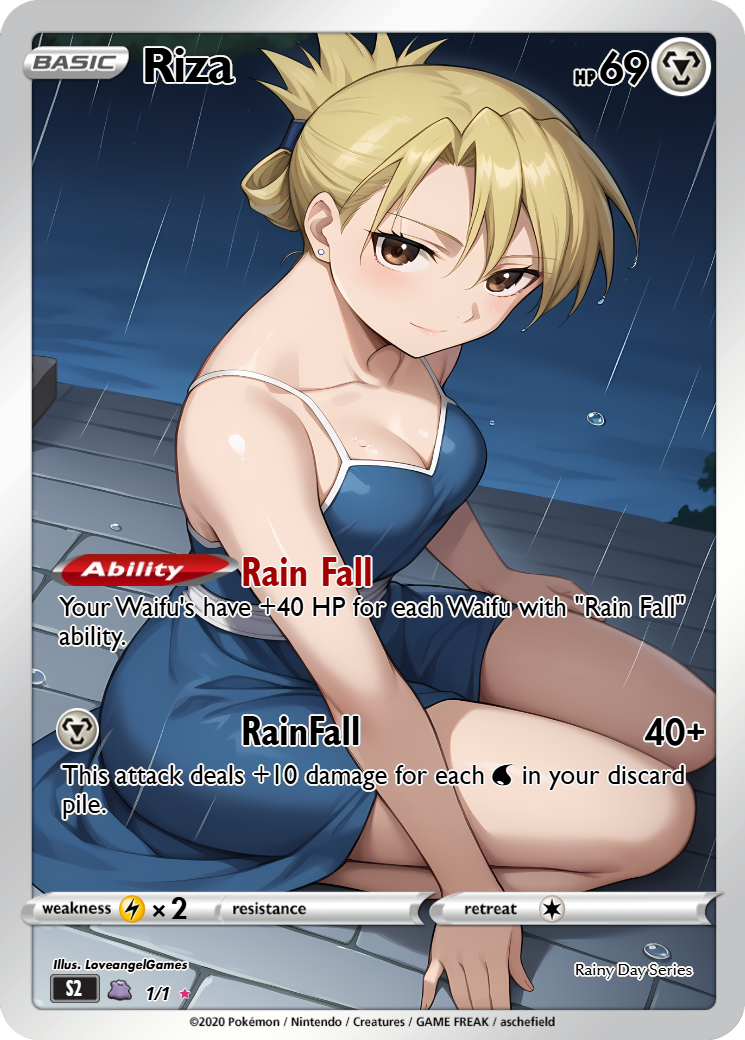 Waifu Set - Rainy Days