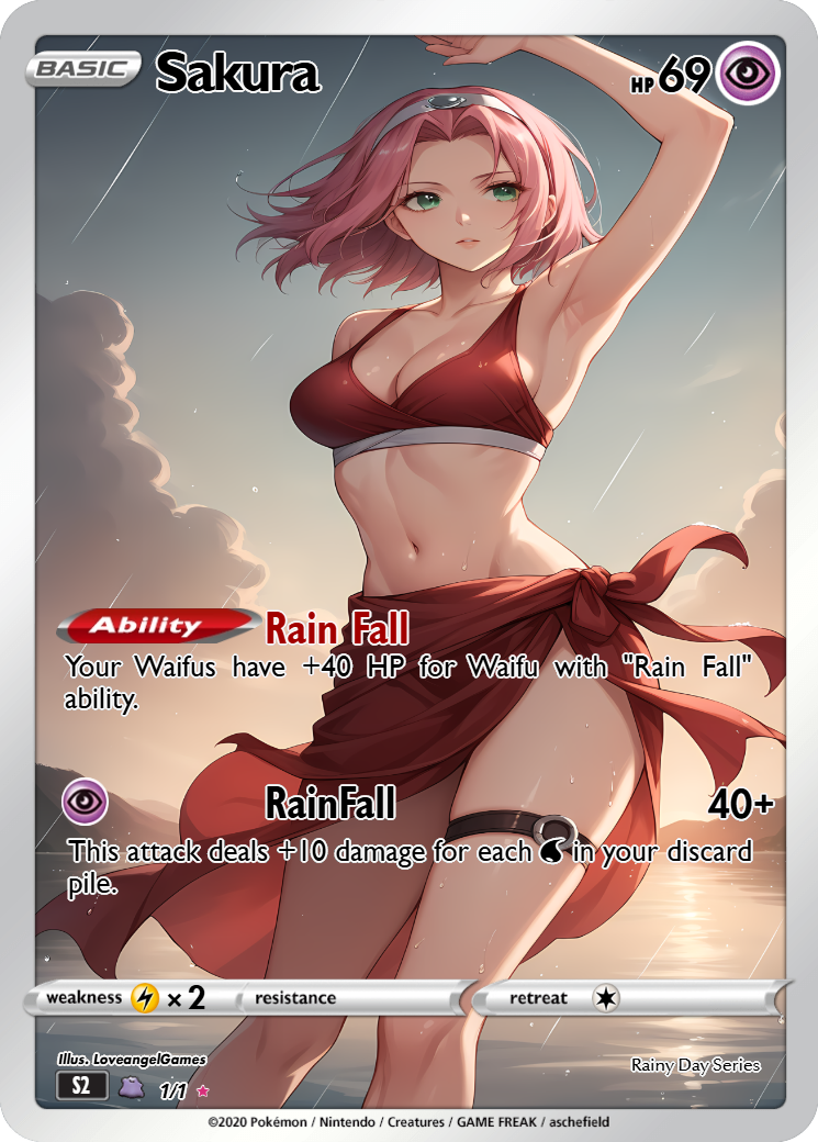 Waifu Set - Rainy Days