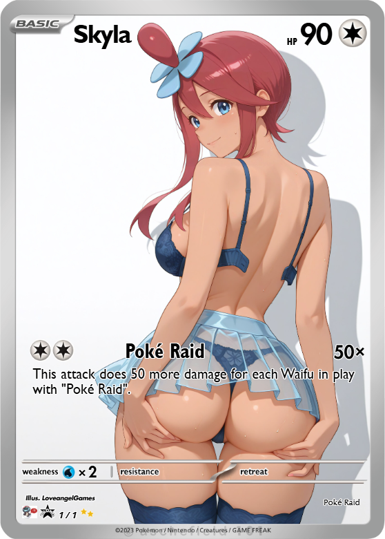 Poke Raid- Character Set