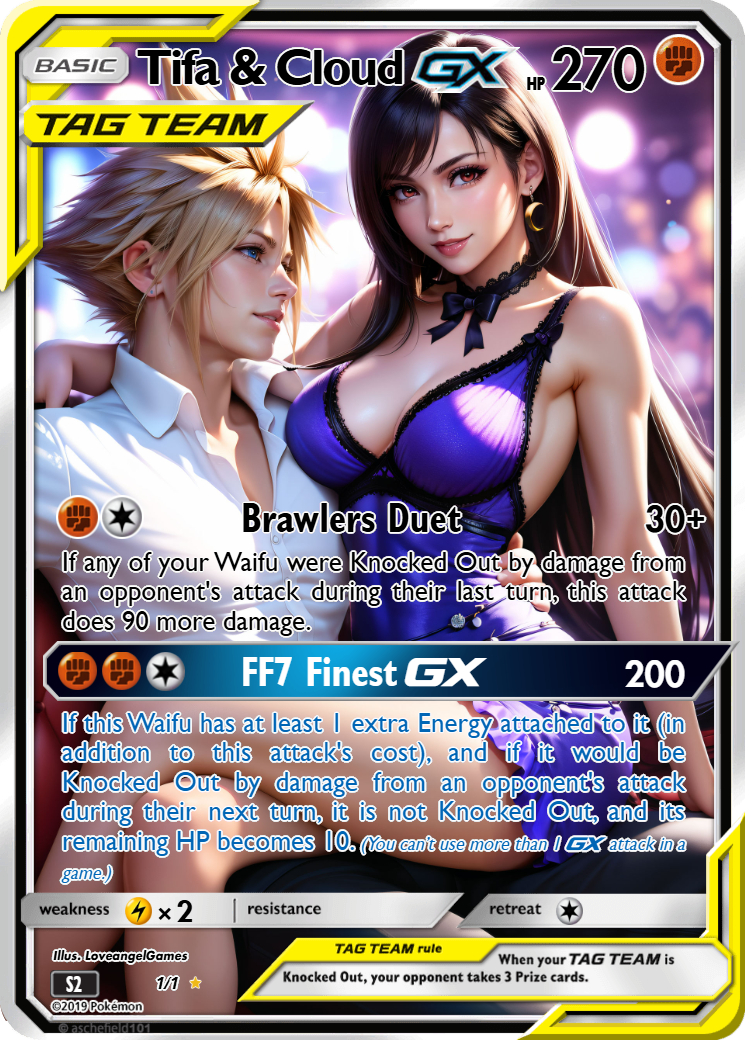 Tag-Team Cards - Waifu