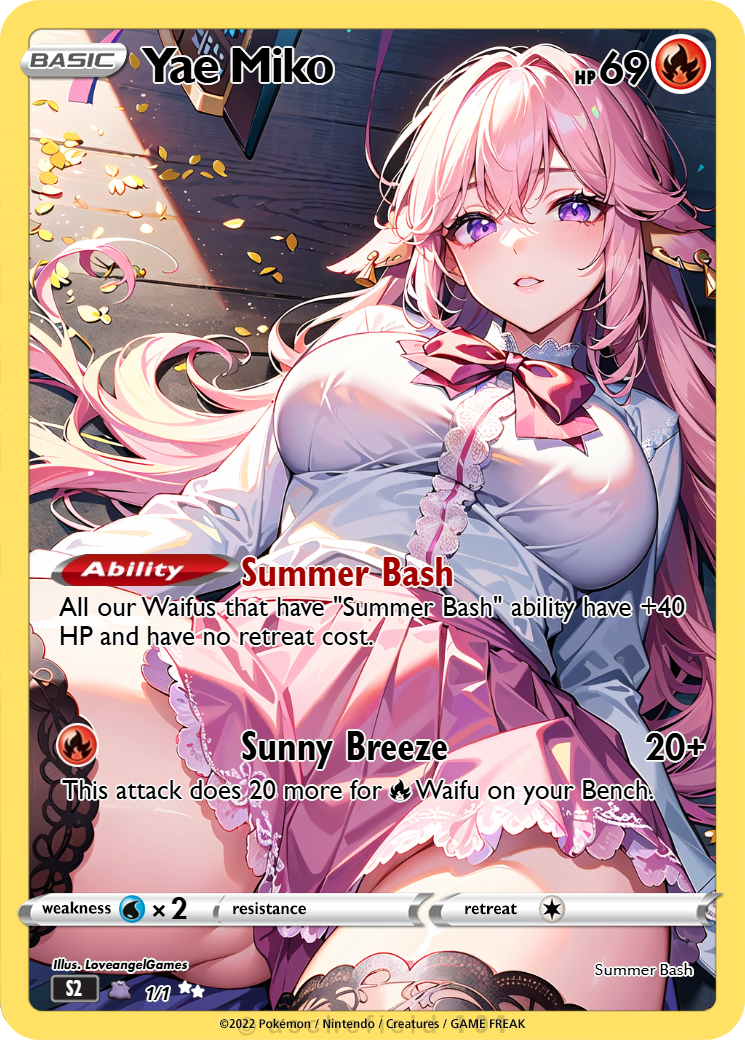 Waifu Set -Summer Bash Series